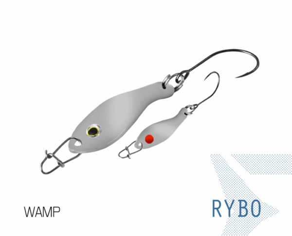 Võnklant Delphin RYBO 0.5g WAMP Hook #8 Sn, SKU 101000727