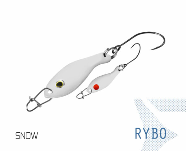 Võnklant Delphin RYBO 0.5g SNOW Hook #8 Sn, SKU 101000732