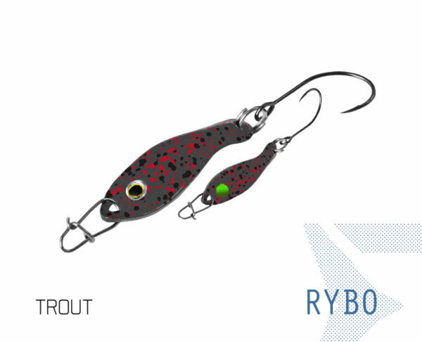 Võnklant Delphin RYBO 0.5g TROUT Hook #8 S, SKU 101000735