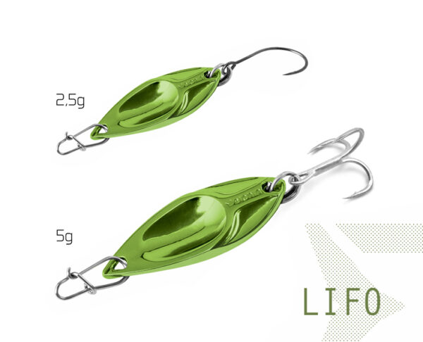 Võnklant Delphin LIFO 5g PINKY hook #8, SKU 101002397