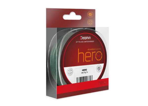 Nöör Delphin HERO green 0.20mm 13.2kg 300m, SKU 500793655