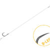Lips Delphin FLR Loop / 6pcs 8cm / 0.22mm / B-LESS #8, SKU 101001024