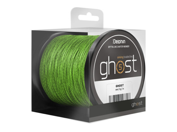 Nöör Delphin GHOST 4+1/ green 0.16mm 8.2kg 200m, SKU 101003042