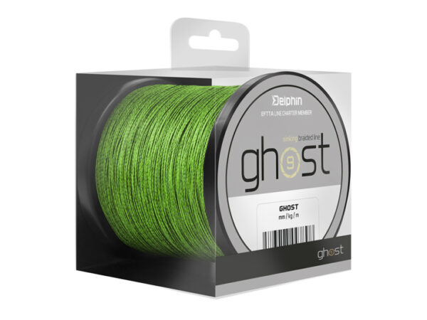 Nöör Delphin GHOST 8+1/ green 0.16mm 8.2kg 600m, SKU 101003053