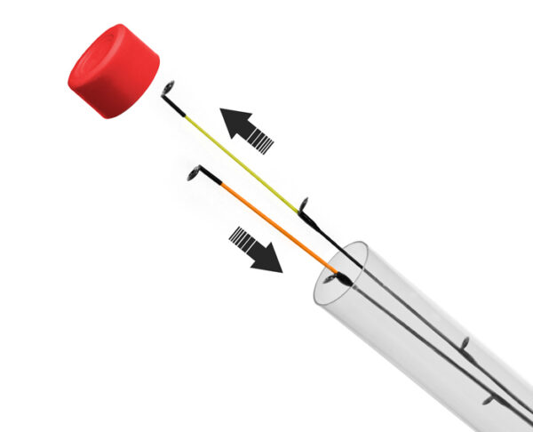 Delphin FEEDER tips tube 30mmx68cm, SKU 101001142