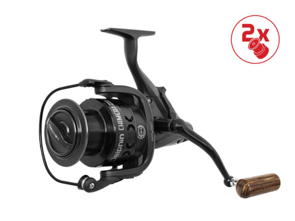 Shallow spool Delphin CHIMERA NXT 5T SH aluminium, SKU 101001237