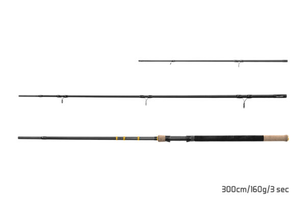 Delphin RIVER Trophy NXT + 4 tips 300cm/160g/3 parts, SKU 101001297