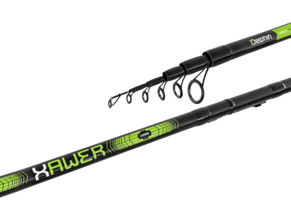 Õngeritv Delphin XAWER TeleFLOAT 390cm/30g, SKU 101001412