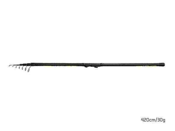 Õngeritv Delphin XAWER TeleFLOAT 390cm/30g, SKU 101001412