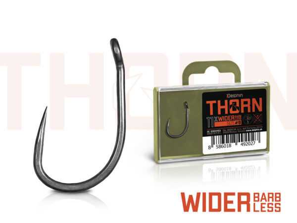 Konks Delphin THORN Wider BarbLESS 11x #4, SKU 101001451