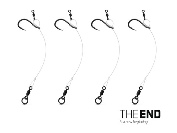Lips Delphin THE END CHOD Rig 4 pcs 6cm / 0.45mm/#6, SKU 101001457