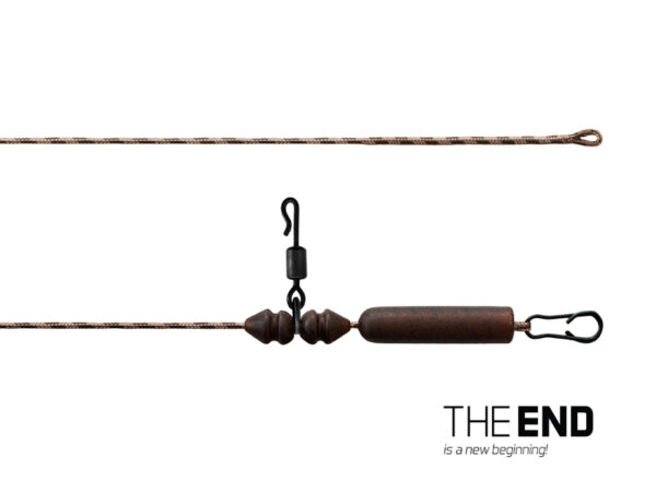 Rakendus Delphin THE END Leadcore HELI / 3pcs 80cm, SKU 101001504