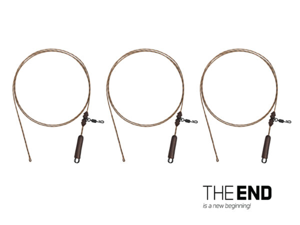 Rakendus Delphin THE END Leadcore HELI / 3pcs 80cm, SKU 101001504