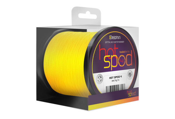Nöör Delphin HotSPOD 4 / yellow 0.14mm 9.1kg 300m, SKU 101001631