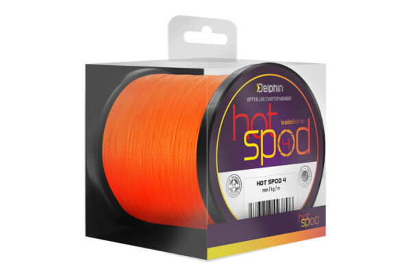 Nöör Delphin HotSPOD 4 / orange 0.14mm 9.1kg 300m, SKU 101001632