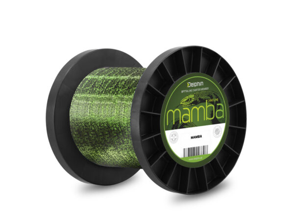 Tamiil Delphin MAMBA Carp / camouflage 0.28mm 6.1kg 6000m, SKU 101001667