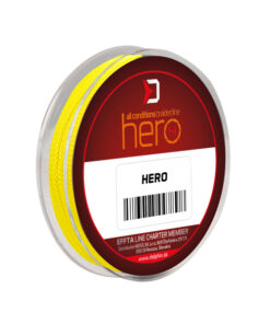 Nöör Delphin HERO 4 / fluo yellow 0.14mm 9.1kg 15m, SKU 101001777