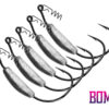 Offset konks BOMB! raskusega / 5pcs 7g-5/0, SKU 101002018