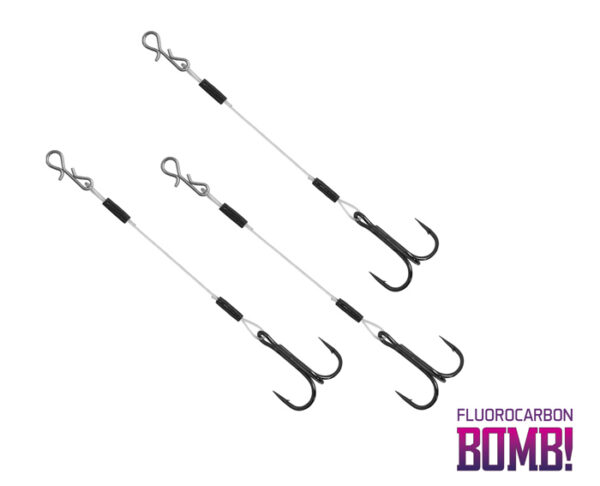 Võdiku rakendus Fluorocarbon / 3pcs #8/6cm, SKU 669003006