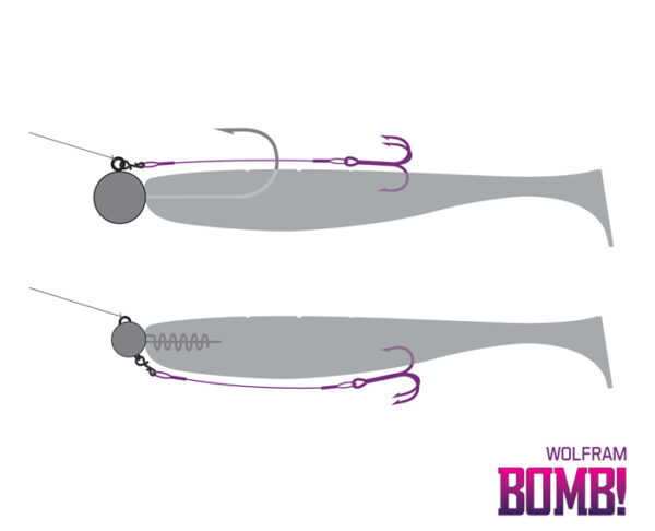 Võdiku rakendus Wolfram / 3pcs #6/8cm, SKU 669004008