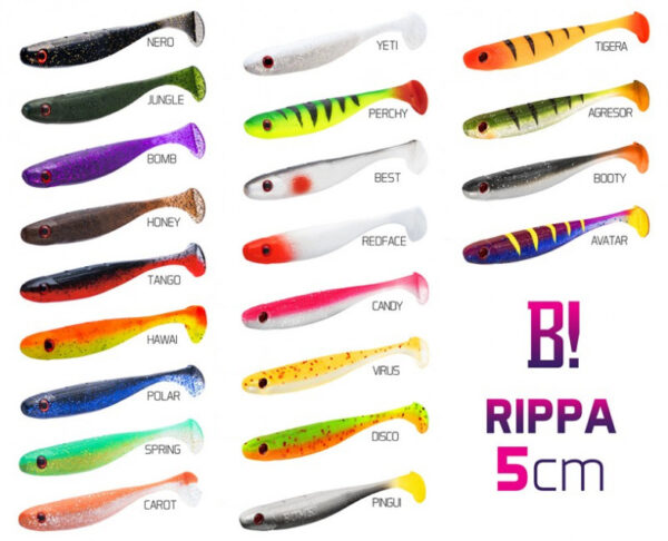 Võdik BOMB! Rippa / 5pcs 5cm/REDFACE, SKU 690030513