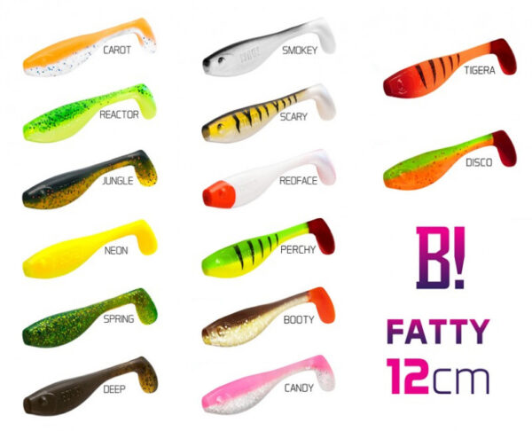 Võdik BOMB! Fatty / 5pcs 12cm/SMOKEY, SKU 690011207