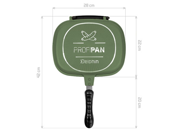 Pann Delphin ProfiPAN Green 22x28x7cm, SKU 101004335