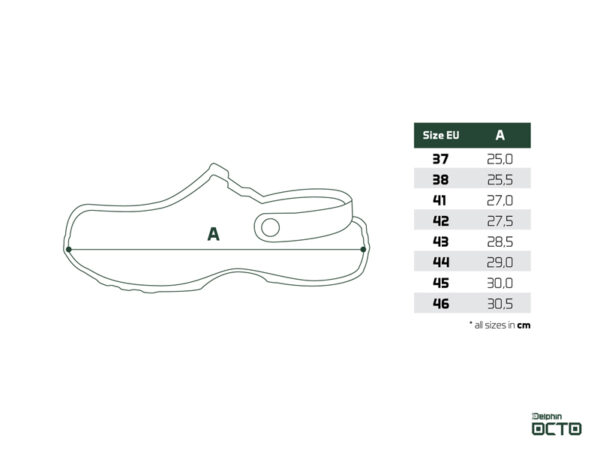Kroksid  Delphin OCTO / green 39, SKU 101002558