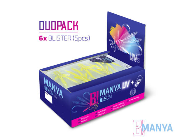 Võdik Nympha Delphin MANYA UVs / 5pcs 10.5cm/CAKE, SKU 101005216