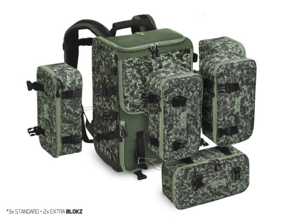 Seljakott Delphin BLOKZ SPACE C2G 30+15L, SKU 101002375