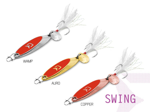 Võnklant Delphin SWING 15g COPPER hook #6, SKU 101002439