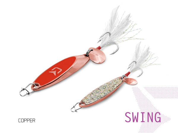 Võnklant Delphin SWING 15g COPPER hook #6, SKU 101002439