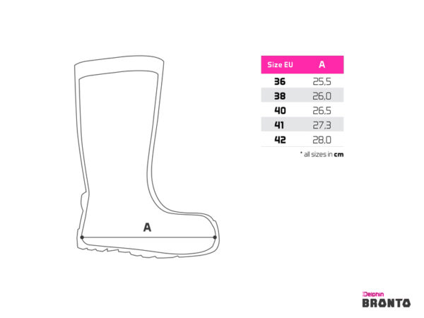 Kummikud Delphin BRONTO Queen / pink 42, SKU 101003085