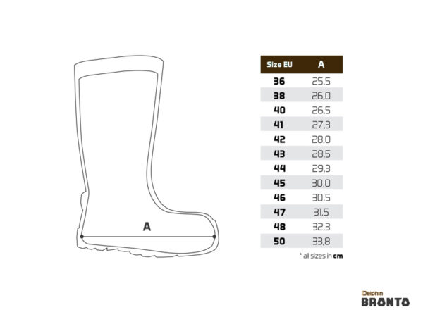 Kummikud Delphin BRONTO / brown 45, SKU 101002480