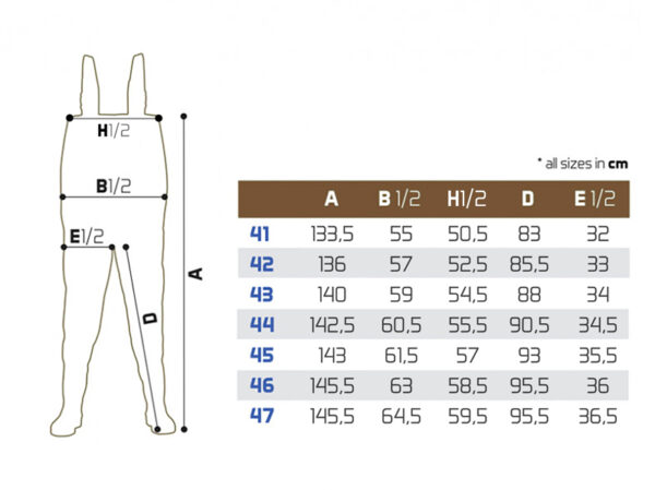 Kahlamispüksid neopreen Delphin ORAVA 47, SKU 101002554