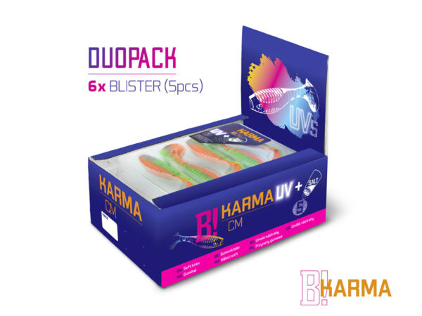 Võdik DuoPACK BOX Delphin KARMA UVs / 6x 5pcs 10cm/GREENCH, SKU 101003912