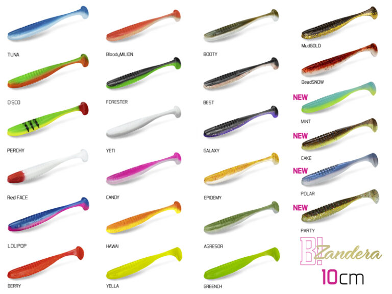 Võdik DuoPACK BOX Delphin ZANDERA UVs / 6x 5pcs 10cm/MINT, SKU 101005215