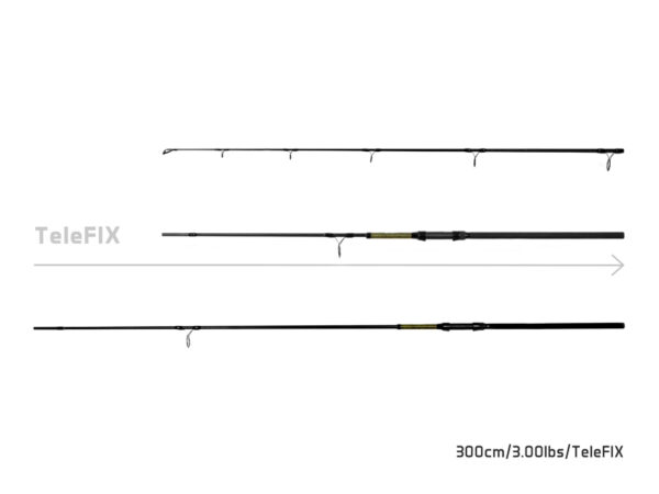 Karbiritv Delphin STALX 270cm/2.75lbs/TeleFIX, SKU 101002625