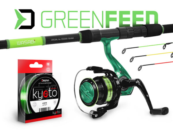 Ridvakomplekt GreenFEED 300cm/100g + 3T + 0.261mm, SKU 101005176