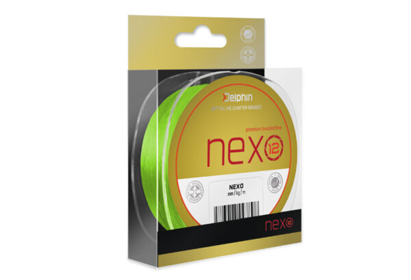Nöör Delphin NEXO 12 fluo green 0.18mm 13.0kg 300m, SKU 101002655