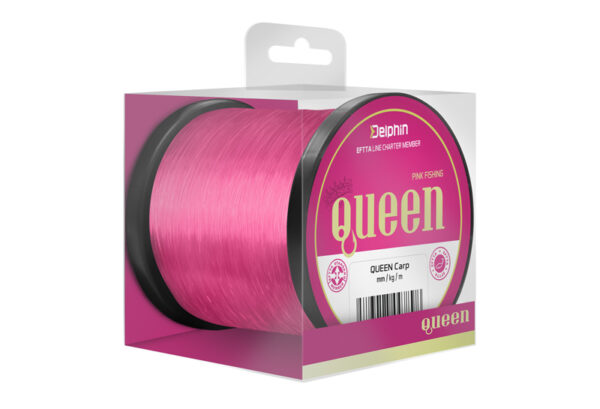 Tamiil Delphin QUEEN Carp / pink 0.35mm 9.1kg 1100m, SKU 101002815