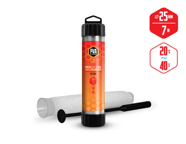 Söötmisvõgud TUBE+PLUNGER / 7 m - 25mm 25 mm (narrow) / slow melting, SKU 101002971