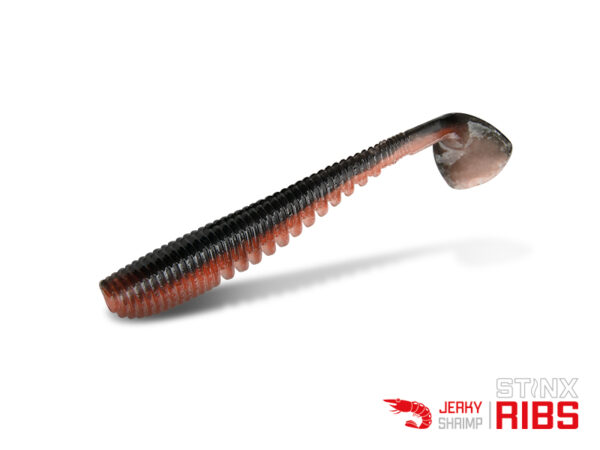 Võdik Delphin B! StinxRIBS Shrimp / 20pcs 5cm / JERKY, SKU 101003008