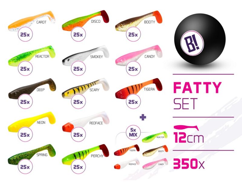 Võdikud BOMB Fatty 12cm / 350pcs 12cm, SKU 101003028