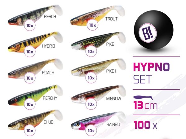 Võdikud BOMB Hypno 13cm / 100pcs 13cm, SKU 101003030