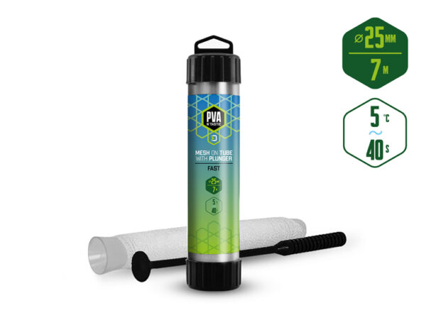 Söödavõrk / TUBE+PLUNGER /7m narrow - 25 mm / quickly soluble, SKU 101003064