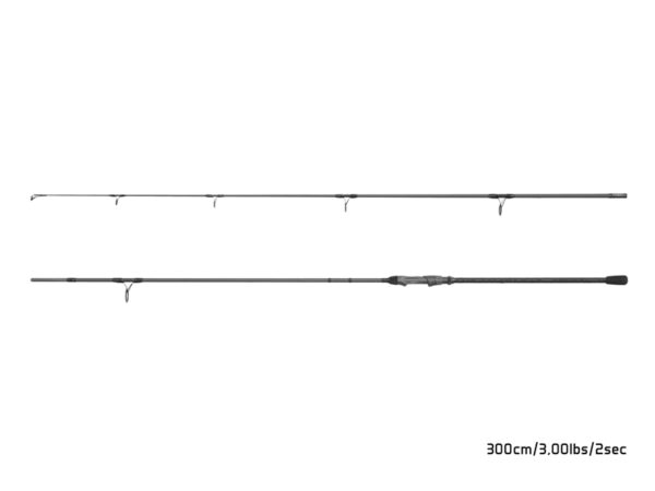 Karbiritv Delphin Opium BlacxCARP 3G TechnoCORK 12ft/360cm/3.00lbs/2tips, SKU 101003121