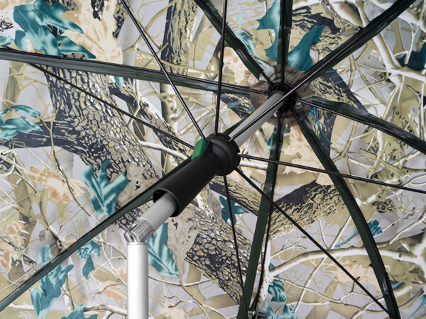 Kalastusvihmavari külgedega Delphin CLASSA CAMO 250cm 3/4, SKU 101003319
