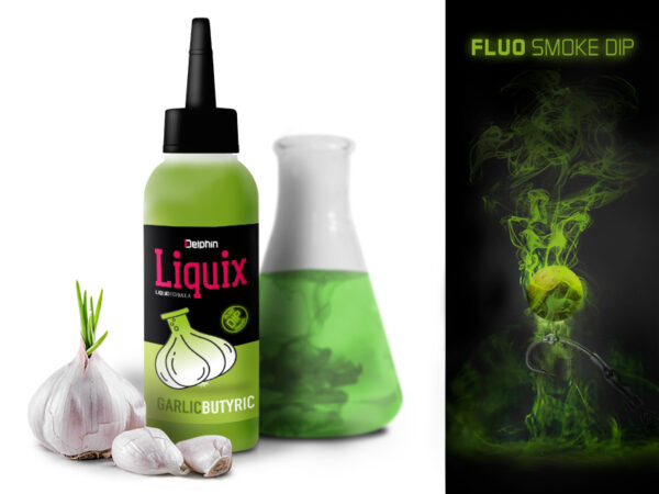 Fluo dip D SNAX LiquiX /100ml Garlic-Butyric, SKU 101003534