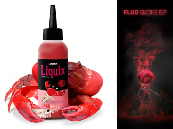 Fluo dip D SNAX LiquiX /100ml Crab-Krill, SKU 101003536